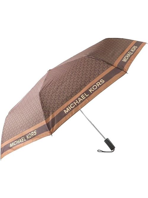 UMBRELLA MICHAEL KORS | 35F3GTFN4B/BROWN